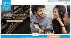 Desktop Screenshot of dallasmusiclessons.com
